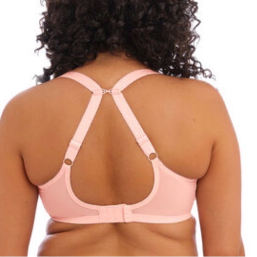 Elomi Pink Lace Bra - Picture 2 of 6